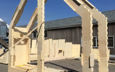 WikiHouse in Almere: Puzzelen met hout en energie