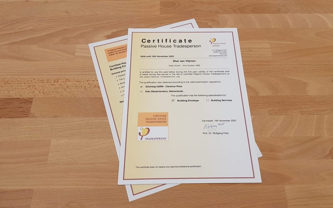Certificering passiefhuis: energiezuinige woningen