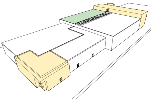 Distributiecentrum van hout