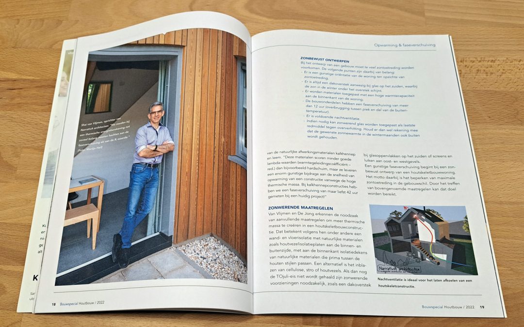 Nieuw artikel – Opwarming & faseverschuiving in houtbouwconstructie