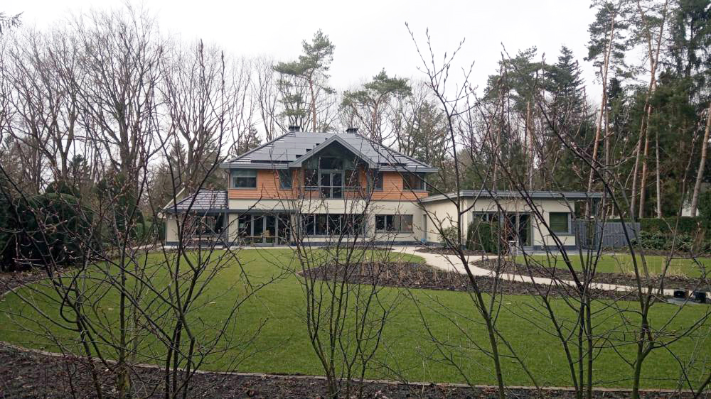 Achtertuin villa Driebergen Achtertuin Ecologische villa in Driebergen