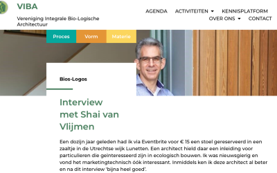 Interview VIBA: ‘Met groene handen ontwerpen’