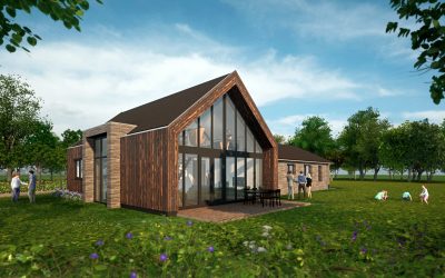 Levensloopbestendige biobased schuurwoning te Nieuwkoop.