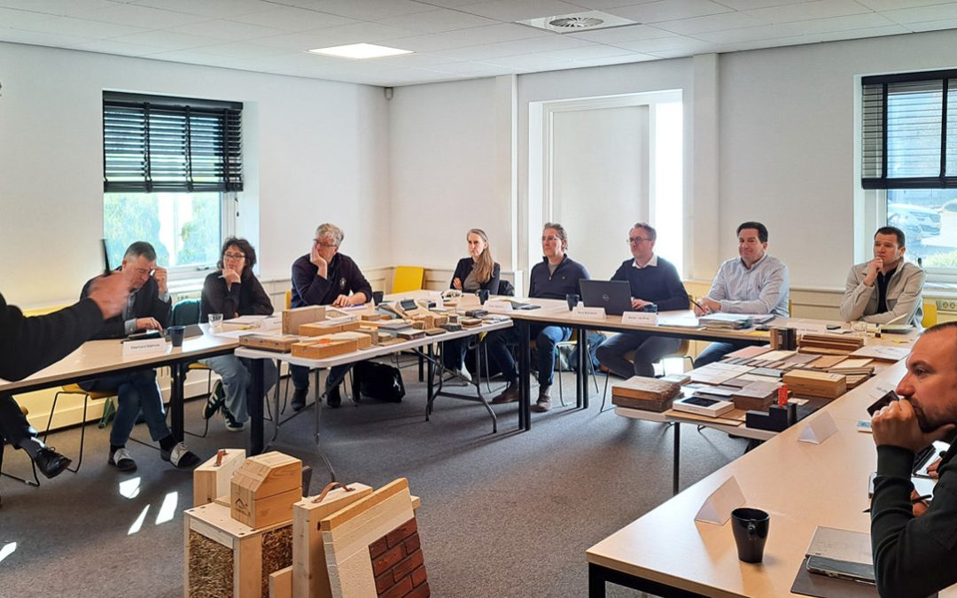 Nieuwe cursisten begonnen én nieuwe Biobased Bouwen cursus in ontwikkeling