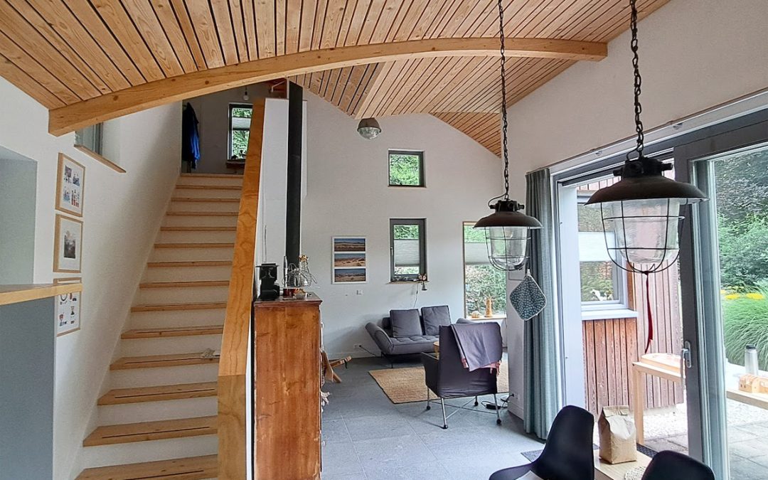 Op bezoek bij de vakantiewoning in Maarn