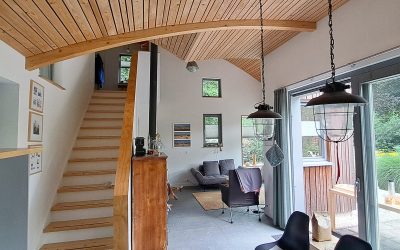 Op bezoek bij de vakantiewoning in Maarn