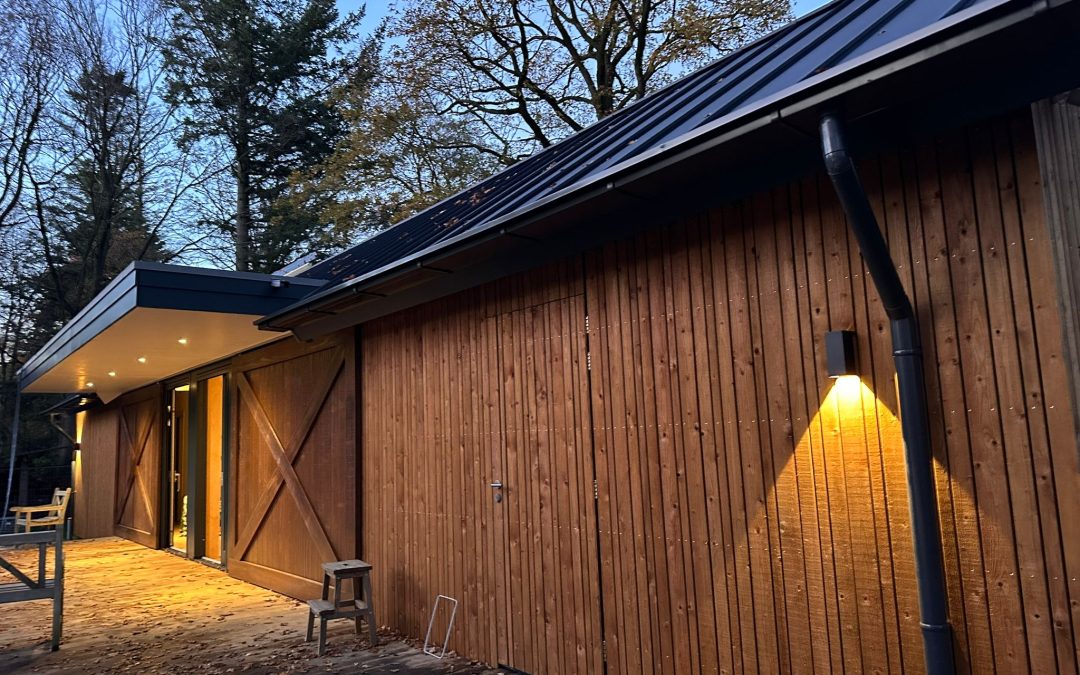Oplevering van de biobased en circulaire vakantiewoning