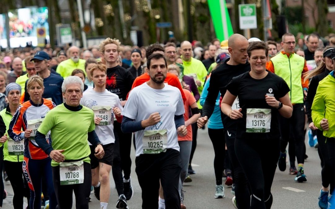 Winter marathon: steun het longfonds
