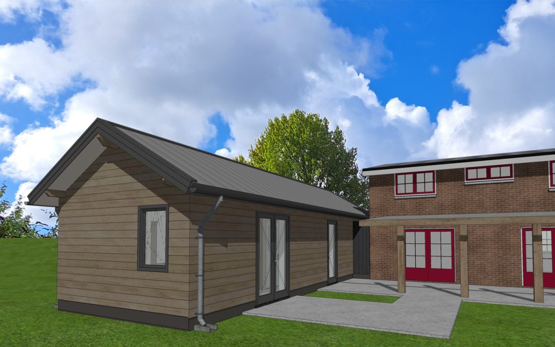 Start bouw bijgebouw na afronding ontwerp- en vergunningstraject