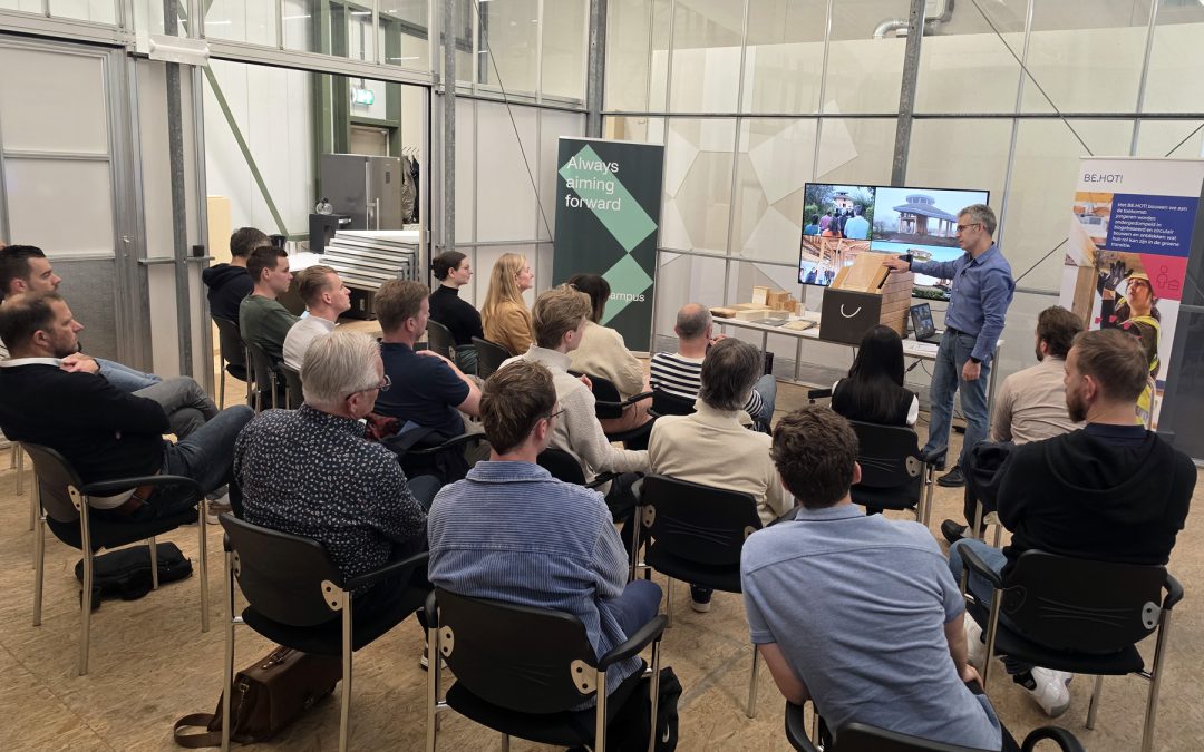 Presentatie bij cursus Biobased Circulair Bouwen SPARK Campus en Avans Hogeschool